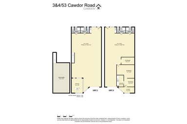 3 & 4, 53 Cawdor  Road Camden NSW 2570 - Floor Plan 1