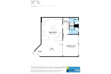 6/18 Nicholson Road Subiaco WA 6008 - Floor Plan 1