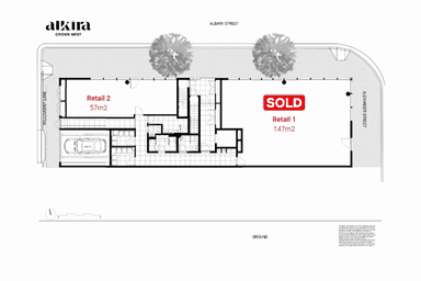 Retail 2, 51 Albany Street Crows Nest NSW 2065 - Floor Plan 1