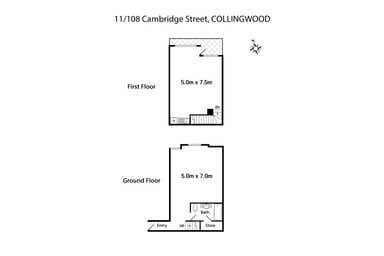 11/108 Cambridge Street Collingwood VIC 3066 - Floor Plan 1
