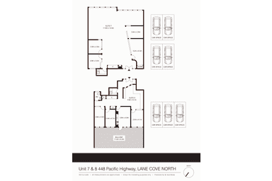 Suite 7 & 8, 448  Pacific Highway Lane Cove North NSW 2066 - Floor Plan 1