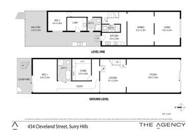 434 Cleveland Street Surry Hills NSW 2010 - Floor Plan 1