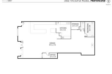 58A Victoria Road Northcote VIC 3070 - Floor Plan 1