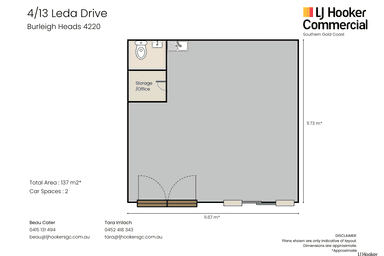 4/13 Leda Drive Burleigh Heads QLD 4220 - Floor Plan 1