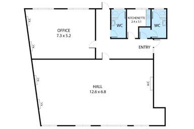 Level 1, 592 Albany Highway Victoria Park WA 6100 - Floor Plan 1