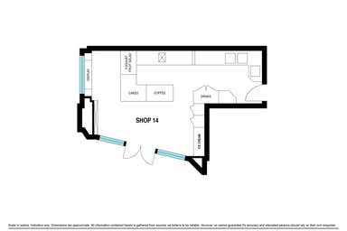 Shop 14, 1 Macquarie Street Sydney NSW 2000 - Floor Plan 1
