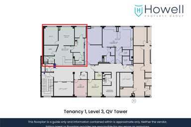 Tenancy 1 / Level 3, 11 High Street Launceston TAS 7250 - Floor Plan 1