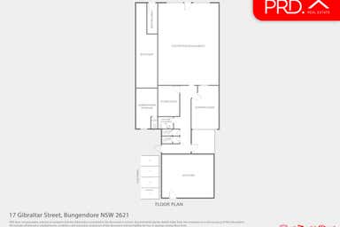 17 Gibraltar Street Bungendore NSW 2621 - Floor Plan 1