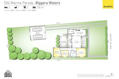 536 Marine Parade Biggera Waters QLD 4216 - Floor Plan 1