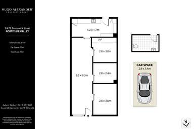 2/ 477 Brunswick Street Fortitude Valley QLD 4006 - Floor Plan 1