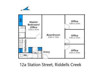 12a Station Street Riddells Creek VIC 3431 - Floor Plan 1