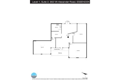 2/902 Mt Alexander Road Essendon VIC 3040 - Floor Plan 1