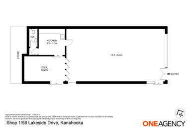 1/58 Lakeside Drive Kanahooka NSW 2530 - Floor Plan 1