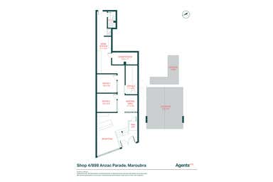 Shop 4 898 Anzac Parade Maroubra NSW 2035 - Floor Plan 1