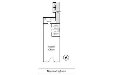 878 Nepean Highway Hampton East VIC 3188 - Floor Plan 1