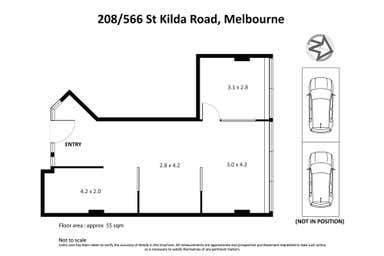 208/566 St Kilda Road Melbourne VIC 3004 - Floor Plan 1