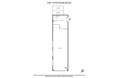 Shop 1, 87 Mount Eliza Way Mount Eliza VIC 3930 - Floor Plan 1