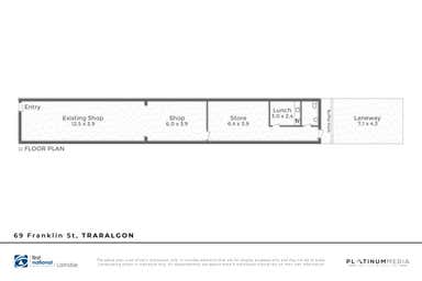 69 Franklin Street Traralgon VIC 3844 - Floor Plan 1