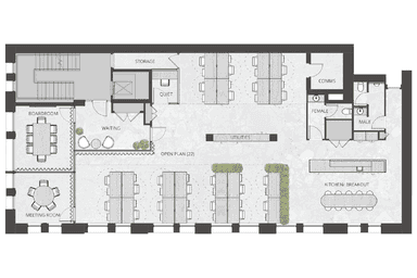 Level 3, 172 Edward Street Brisbane City QLD 4000 - Floor Plan 1