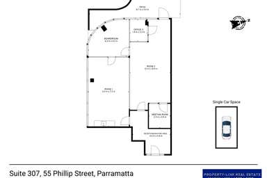 Level 3, 55 Phillip Street Parramatta NSW 2150 - Floor Plan 1