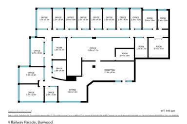 Level 3, 4 Railway Parade Burwood NSW 2134 - Floor Plan 1