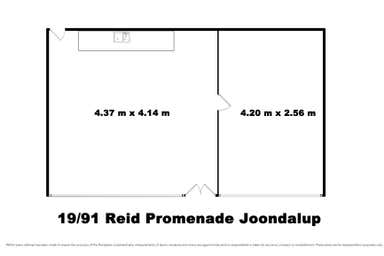 Shop 1, 91 Reid Promenade Joondalup WA 6027 - Floor Plan 1