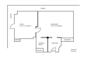 706/434 St Kilda Road Melbourne VIC 3004 - Floor Plan 1