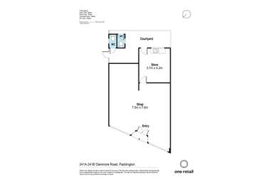 241A/B Glenmore Road Paddington NSW 2021 - Floor Plan 1