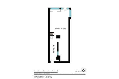 2/60 Park Street Sydney NSW 2000 - Floor Plan 1