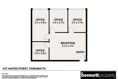 4/27 Hunter Street Parramatta NSW 2150 - Floor Plan 1