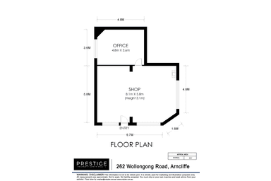 262  Wollongong Road Arncliffe NSW 2205 - Floor Plan 1