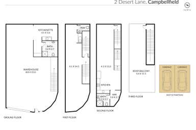 2 Desert Lane Campbellfield VIC 3061 - Floor Plan 1