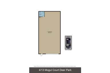 4/13 Mogul Court Deer Park VIC 3023 - Floor Plan 1