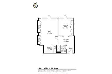 5.03, 55 Miller Street Pyrmont NSW 2009 - Floor Plan 1