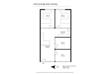 4/339 Cambridge Street Wembley WA 6014 - Floor Plan 1