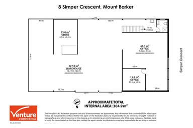 8 Simper Crescent Mount Barker SA 5251 - Floor Plan 1