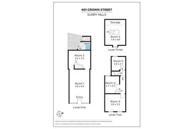 401 Crown Street Surry Hills NSW 2010 - Floor Plan 1