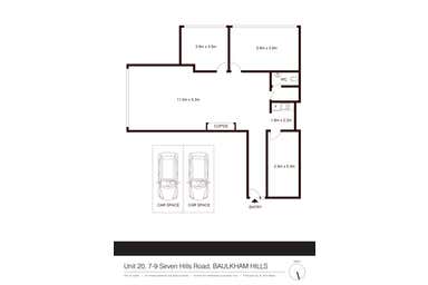 20/7-9 Seven Hills Road Baulkham Hills NSW 2153 - Floor Plan 1