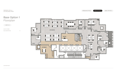 Level 8, 270 Adelaide Street Brisbane City QLD 4000 - Floor Plan 1
