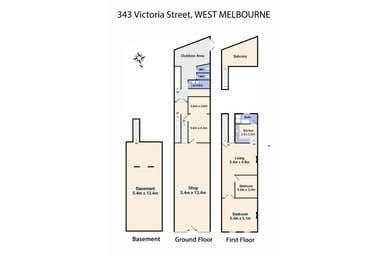 343 Victoria Street West Melbourne VIC 3003 - Floor Plan 1