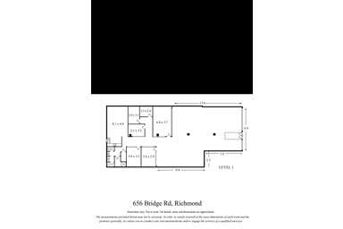 Ground Floor, 656-658 Bridge Road Richmond VIC 3121 - Floor Plan 1