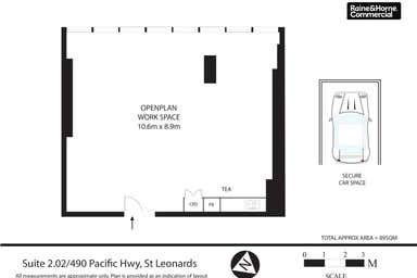 202/490 Pacific Highway St Leonards NSW 2065 - Floor Plan 1