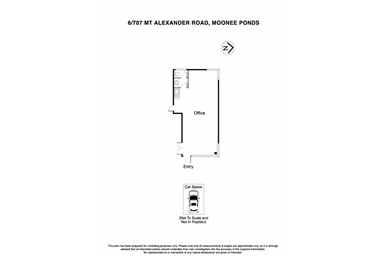 6/707 Mount Alexander Road Moonee Ponds VIC 3039 - Floor Plan 1