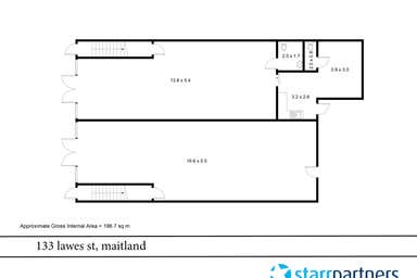 1 & 2, 133 Lawes Street East Maitland NSW 2323 - Floor Plan 1