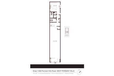 Shop 1/560 Pennant Hills Road West Pennant Hills NSW 2125 - Floor Plan 1