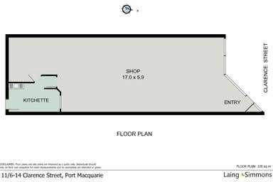 11/6-14 Clarence Street Port Macquarie NSW 2444 - Floor Plan 1