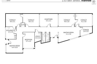 155 Bell Street Ivanhoe VIC 3079 - Floor Plan 1