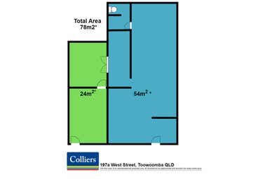 1/197a West Street Harristown QLD 4350 - Floor Plan 1