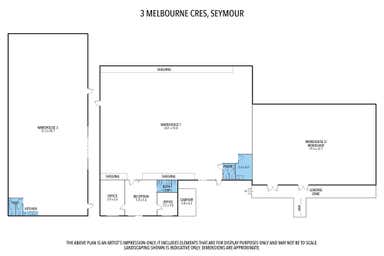 3 Melbourne Crescent Seymour VIC 3660 - Floor Plan 1