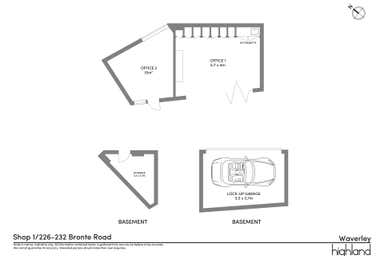 Shop 1/226-232 Bronte Road Waverley NSW 2024 - Floor Plan 1